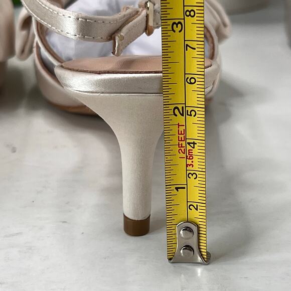 Kate Spade New York Marseille Slingback Pumps Pointed Toe Ivory K1037 Women's 7B - Picture 8 of 11